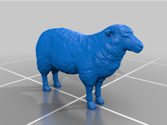 oo sheep by 3d print model - Mito3D