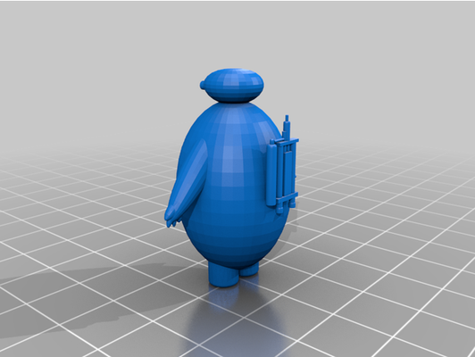 baymax by jocelynportice 3d print model - Mito3D