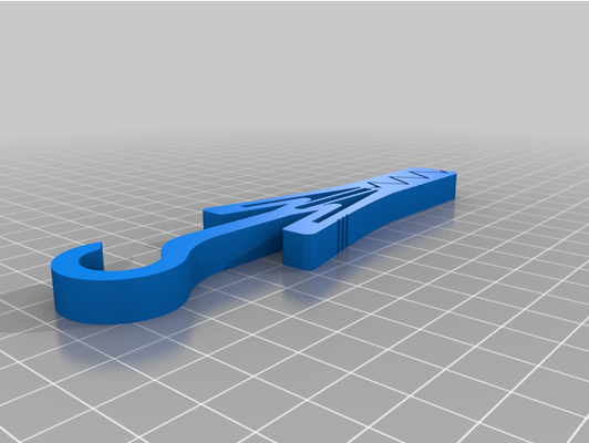 rideau rail support by 3d print model - Mito3D