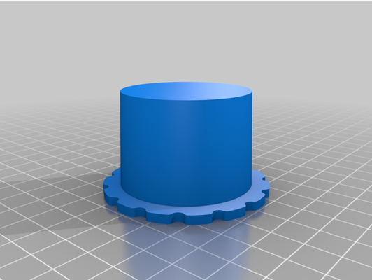 cocina comida procesador cubierta carcasa funda gorra by donutboy3 accesorio 3d print model - Mito3D