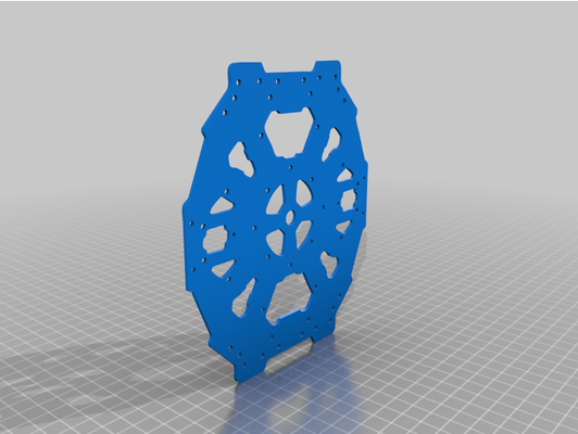 tarot main plate 650 by raserdk1 tarot-rc 3d print model - Mito3D