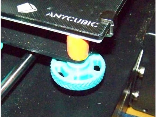 lit nivellement bouton pneu anycubic i3 méga remix by ch 3d print model - Mito3D