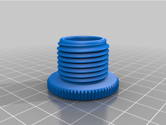 chinois parasol vis 23x2 3mm by ulihuber 3d print model - Mito3D