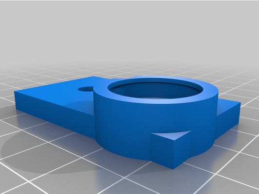 flashforge acanalado tubo montable apoyo by solturo extrusora cubierta carcasa funda filamento guía rail descubridor 2 inventor 3d print model - Mito3D