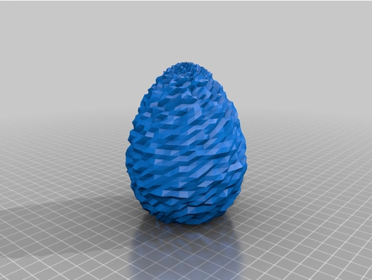 rocky egg by dajanka3d 3d print model - Mito3D