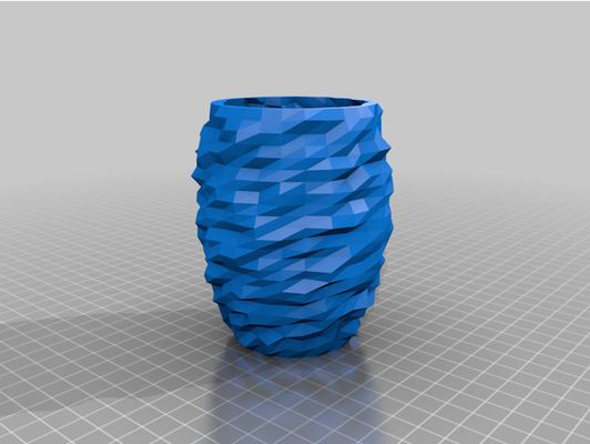 rocky cup vase pot by dajanka3d 3d print model - Mito3D