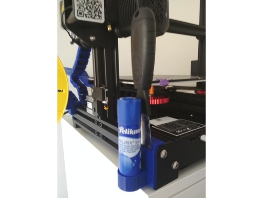 ender 3 dizi spatula glue stick kulp destek by 3d baskı kaplan 3d print model - Mito3D