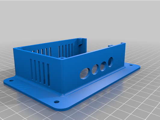 raspi7inch case v4 by mazkagaz 3d print model - Mito3D