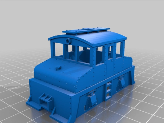 lanza libre ho escala campanario taxi conmutador cuerpo by darthsantafe eléctrico modelo trenes entrenar 3d print model - Mito3D