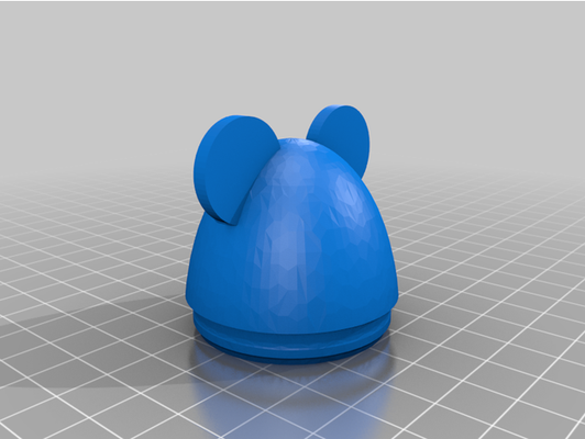 mickey páscoa ovo by jennastar412 3d print model - Mito3D