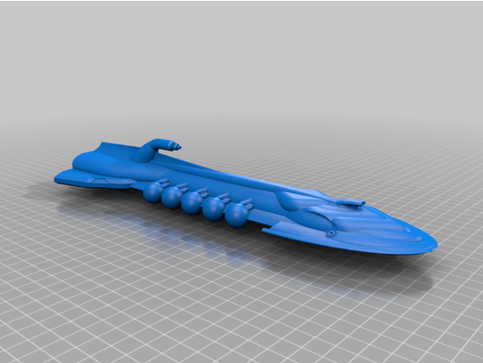 spazio polizia incrociatore infinito galaxina by mazzter alieno navicella spaziale classico scifi esploratore rpg puntello astronavi nave stellare tavolo ttrpg wargaming 3d print model - Mito3D