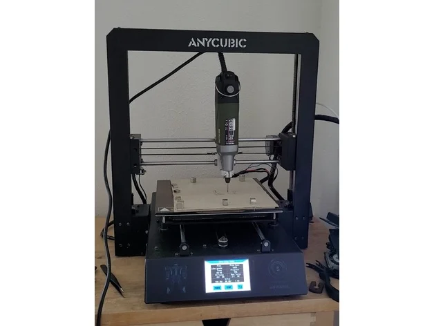 proxxon binmek kübik i3 mega dönüş a öğütme makine by christian600 cnc kesme 3D print model - Mito3D