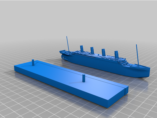 modificado titánico elfoxinthebox to ajuste in estante soporte by líneaestrellaplateada 3d print model - Mito3D