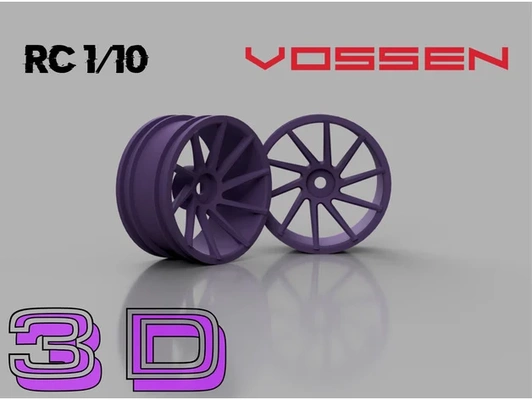 rc jante 1 10 vossen cvt réplique by giube1996 3d imprimante impression voiture dérive roues roue 3d print model - Mito3D