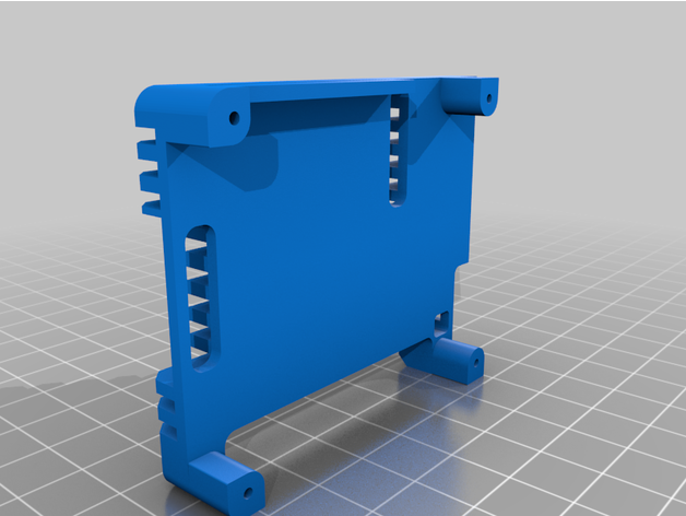 ahududu pi 4 minimalist durum kılıf by yeni kız 3D print model - Mito3D