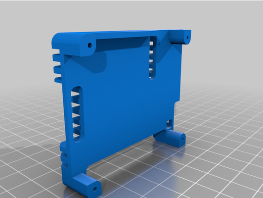 ahududu pi 4 minimalist durum kılıf by yeni kız 3d print model - Mito3D