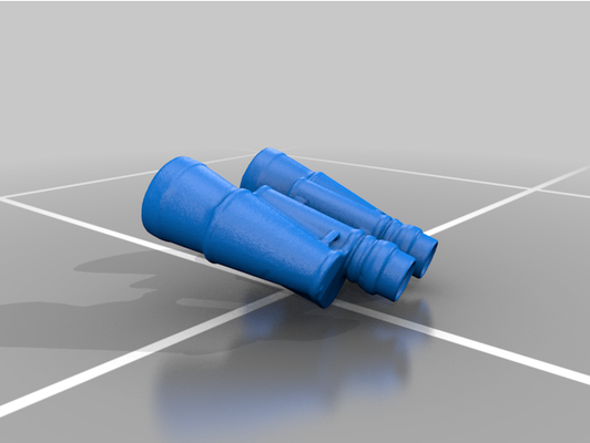 binoculars by michselber feldstecher fernglas 3d print model - Mito3D