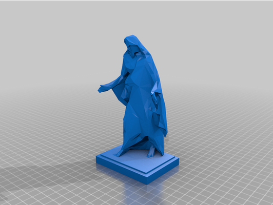 christus statue polygon anzahl by abonnieren ostern jesus christus 3d print model - Mito3D