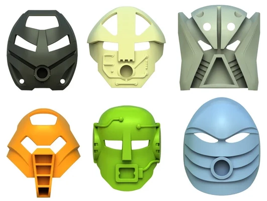 bionicle masks turaga by lehvaknuva kanohi matoran 3d print model - Mito3D