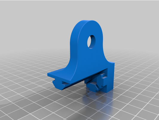 cr 20 pro conduire vis soutien filament guider monter by basti0573 créalité titulaire filement fin 3d print model - Mito3D