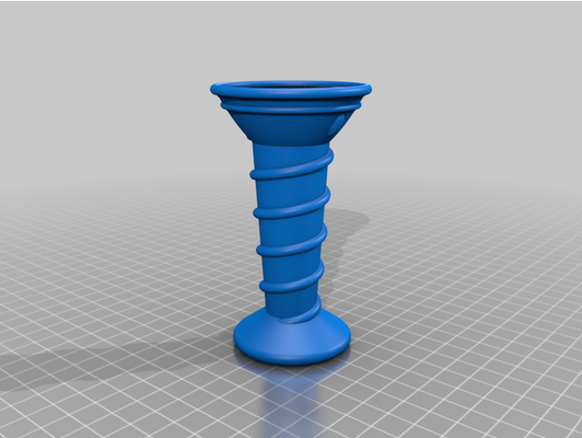 semplice f1 campioni trofeo vaso by negozio naso 3d print model - Mito3D