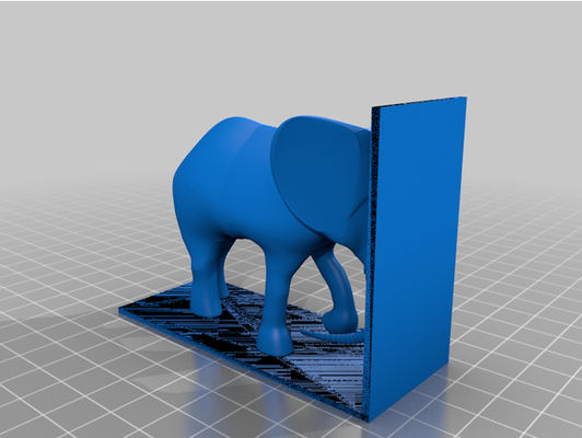 leggio by ftftft elefante 3d print model - Mito3D