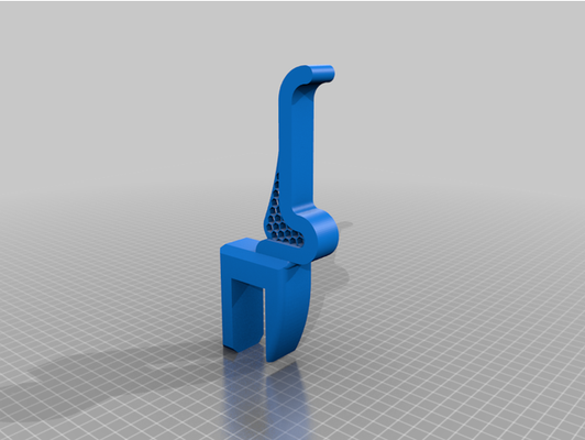 escritorio adjunto auricular apoyo by robom101 organizador estante soporte percha gancho 3d print model - Mito3D