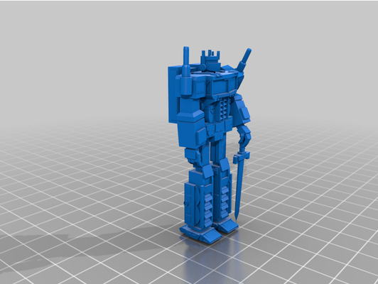 optimusprime warforcybertron by merrari epik ngss ccss optimus önemli robot trafo transformatörler g1 oyuncak 3d print model - Mito3D