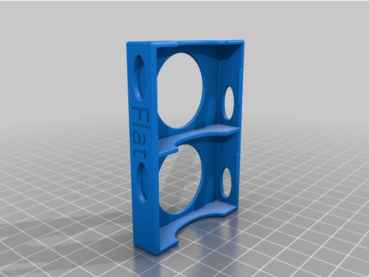 fuji np 95 batterie halter unterstützung x2 by aledafis 3d print model - Mito3D