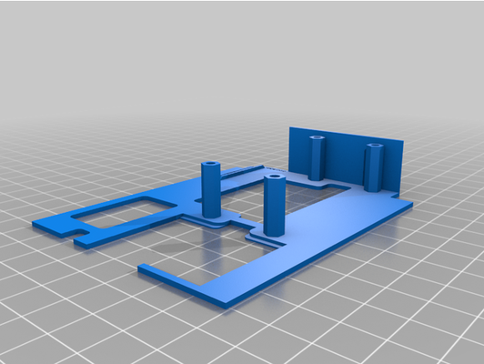 dreampi staffa mela personale dati modem wi fi by poliopaco lampone pi zero 3d print model - Mito3D