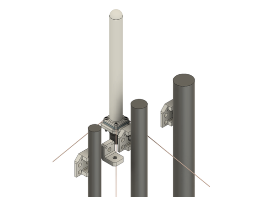 so-239 sturdy mount by pkkshadow amateurradio amateur radio antenna ham 3d print model - Mito3D