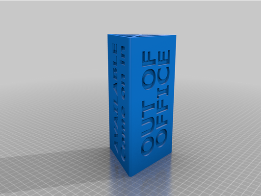 oficina placa by andyoung34 3d print model - Mito3D