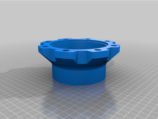 magnetic dust collection connectors by robertbieber collector woodworking 3d print model - Mito3D