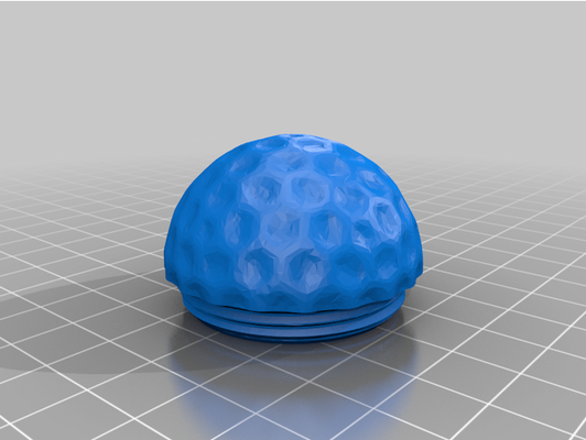 golf balle récipient by pclapp19 planque boîte 3d print model - Mito3D