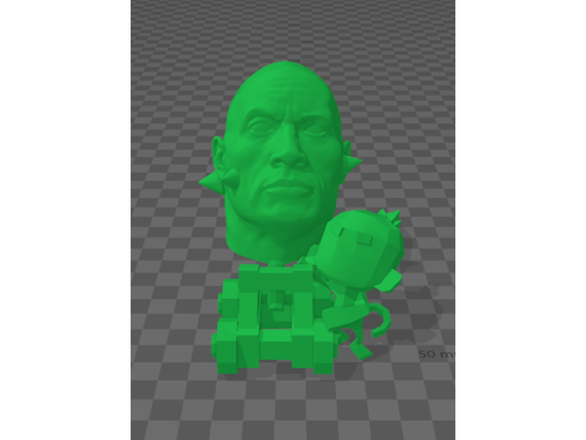 dwayne rockernaut pfeil affe johnson by abonnieren bloons td spiele 3d print model - Mito3D