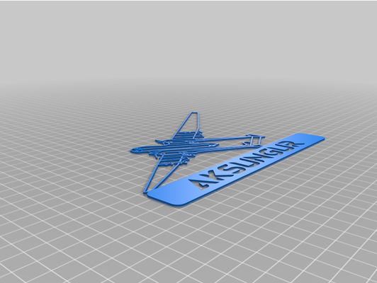 aksungur uav by mehmetmumtaz 3d imprimante impression dinde 3d print model - Mito3D