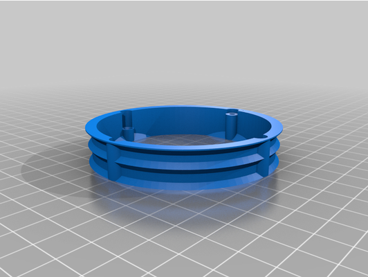 anneau compensation plâtre espaceur patte boîte bague by smuk3d 3d print model - Mito3D