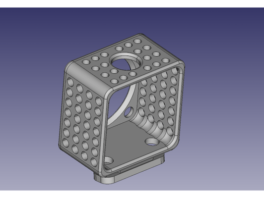 cinelog dji azione 2 telecamera montare by ejors cinelog25 cinelog30 cinelog35 action2 3d print model - Mito3D