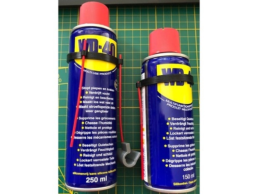 wd 40 150ml or 250ml pouvez tpu paille titulaire soutien célibataire double by césar 1111 lubrifier outils wd40 3d print model - Mito3D