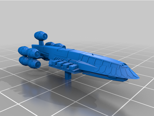 star wars armada - seperatist croc gozanti flotilla by cadetvw 3d print model - Mito3D