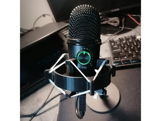 microphone amortisseur araign verser micro by théobois 3D print model - Mito3D