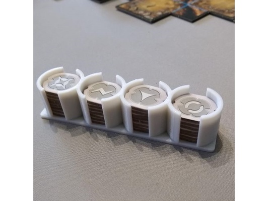 star wars imperial assault power token holders by oz10 3d print model - Mito3D