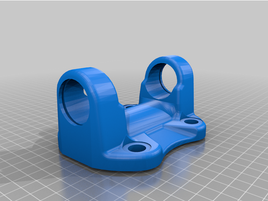 u-joint yoke flange by mrcedmac 3d print model - Mito3D