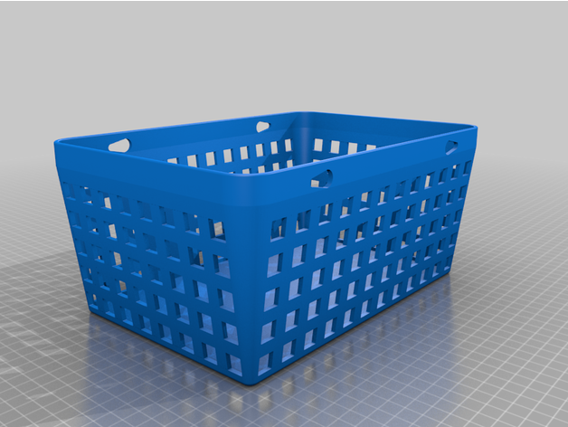 cesta asas by jcarlosx69 korb 3D print model - Mito3D