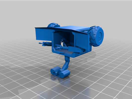 müll rover by abonnieren umgebung roboter 3d print model - Mito3D