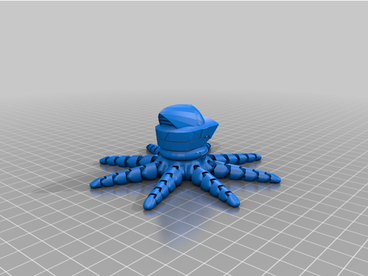 arc trooper octopus by dfclapz09 articulated attack of clones star wars 3d print model - Mito3D