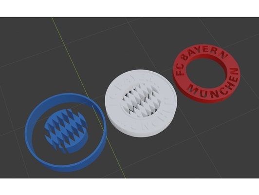 bayern logo by alpe 3d print model - Mito3D