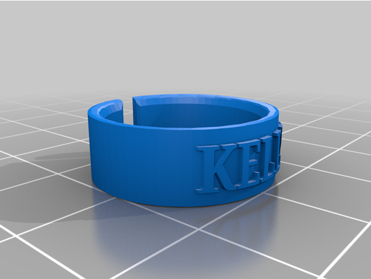 hähnchen ring by video daimuch 3d print model - Mito3D