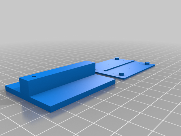 çıkarılabilir iniş dişli köpük tahta yüzeyleri ft ateş mustang vesaire by yorgun davulcu 3D print model - Mito3D