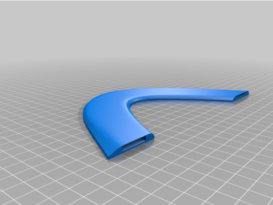 omega wide boomerang 3 pezzo tagliare più grandi stampe by locar6 3d print model - Mito3D